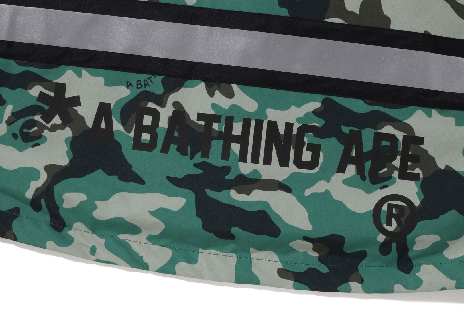 WOODLAND CAMO RELAXED FIT SAFETY JACKET sold by Bape product image thumbnail 4