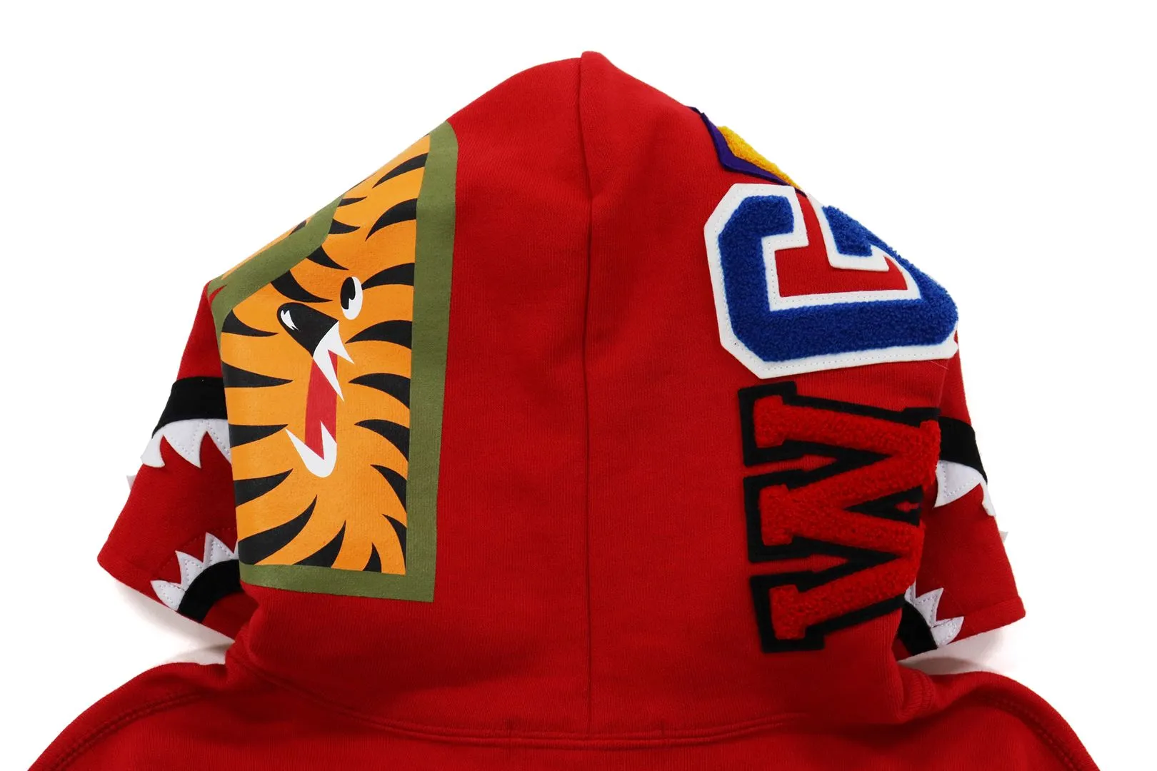 SHARK X TIGER PULLOVER HOODIE sold by Bape product image thumbnail 5