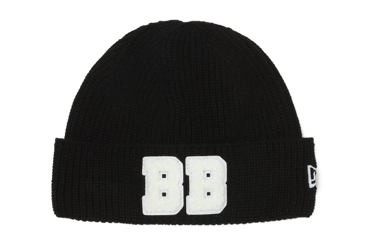 【 BAPE BLACK X NEW ERA 】BEANIE made by Bape