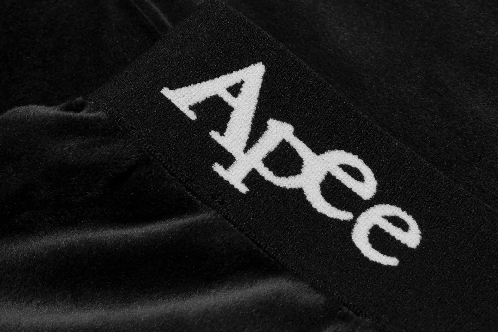 LOGO WAISTBAND VELOR JOGGERS sold by Bape product image thumbnail 3