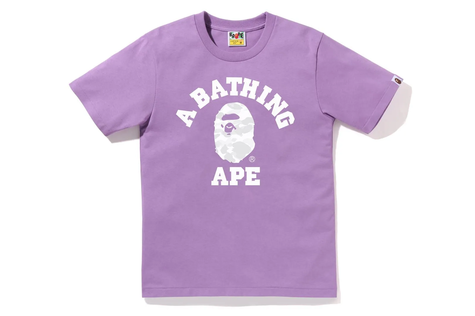COLOR CAMO COLLEGE TEE sold by Bape product image thumbnail 2