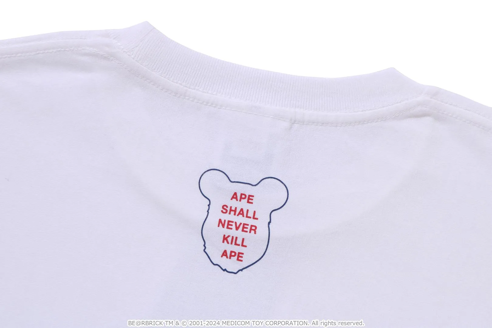 【 BAPE X MEDICOM TOY 】ABC CAMO BE@R BUSY WORKS TEE sold by Bape product image thumbnail 4