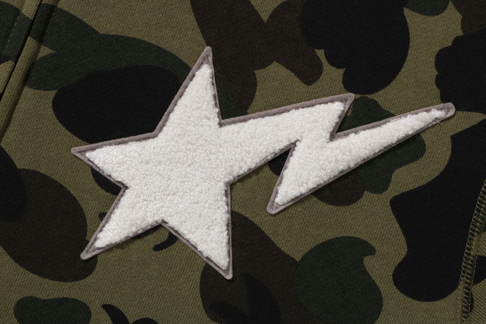 1ST CAMO FULL ZIP HOODIE sold by Bape product image thumbnail 2