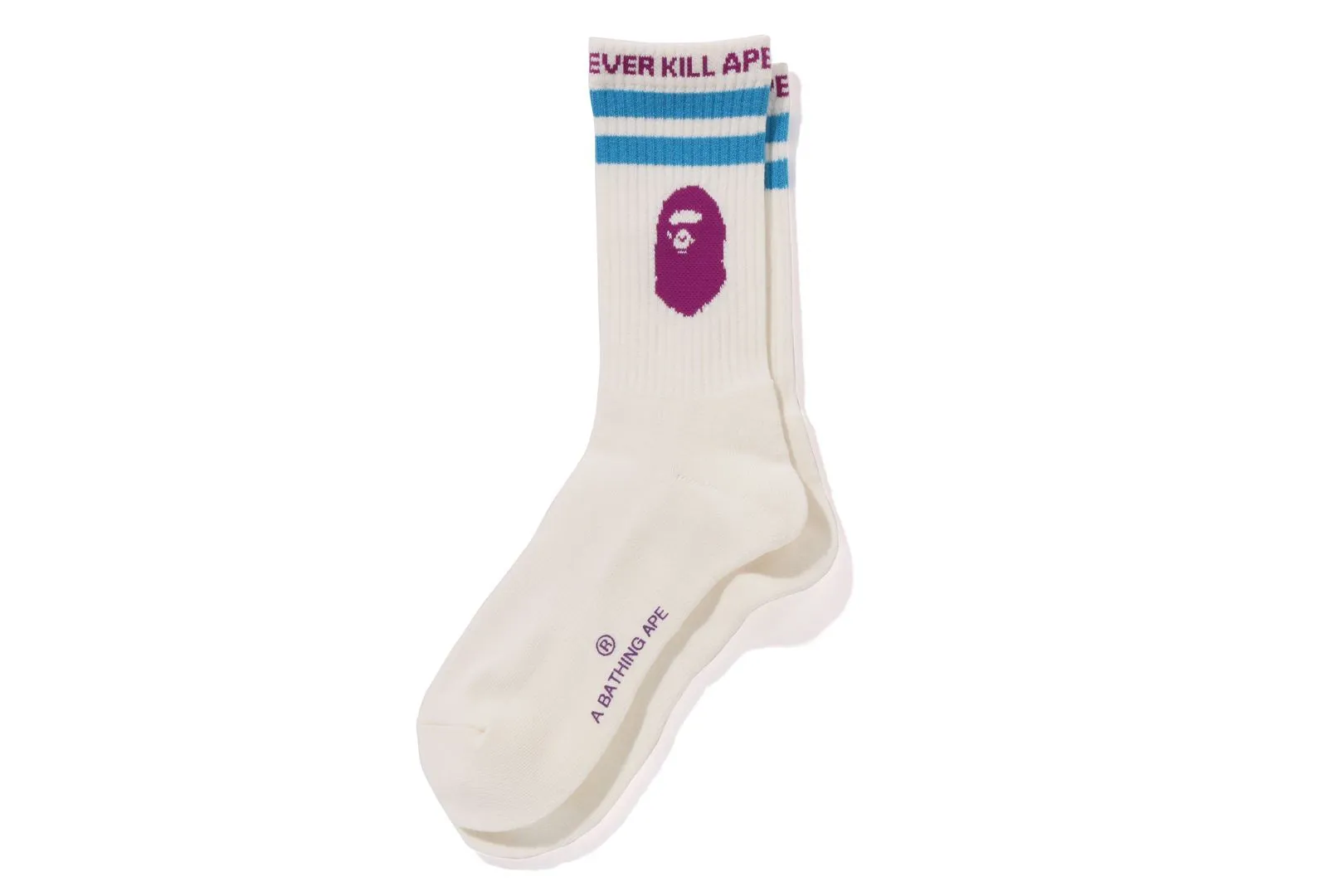 APE HEAD LINE SOCKS sold by Bape
