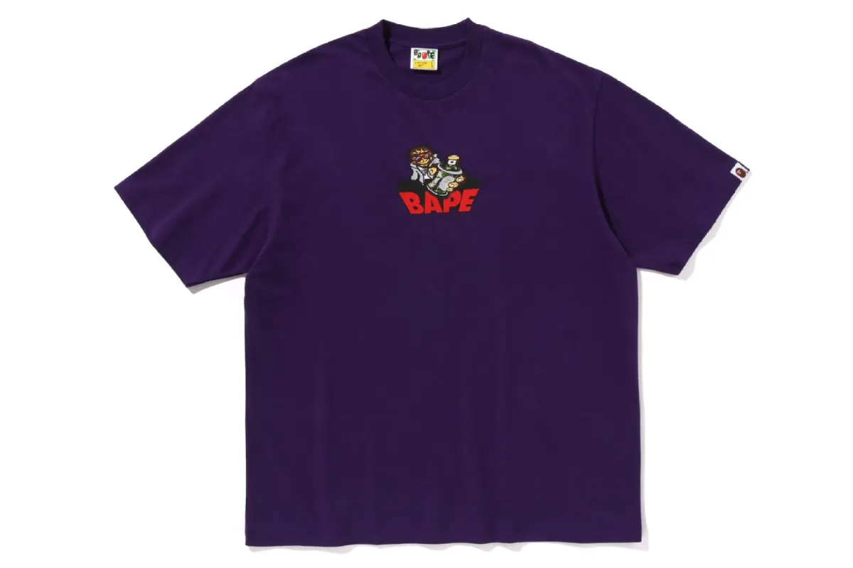 GRAFFITI BAPE LOGO RELAXED FIT TEE sold by Bape