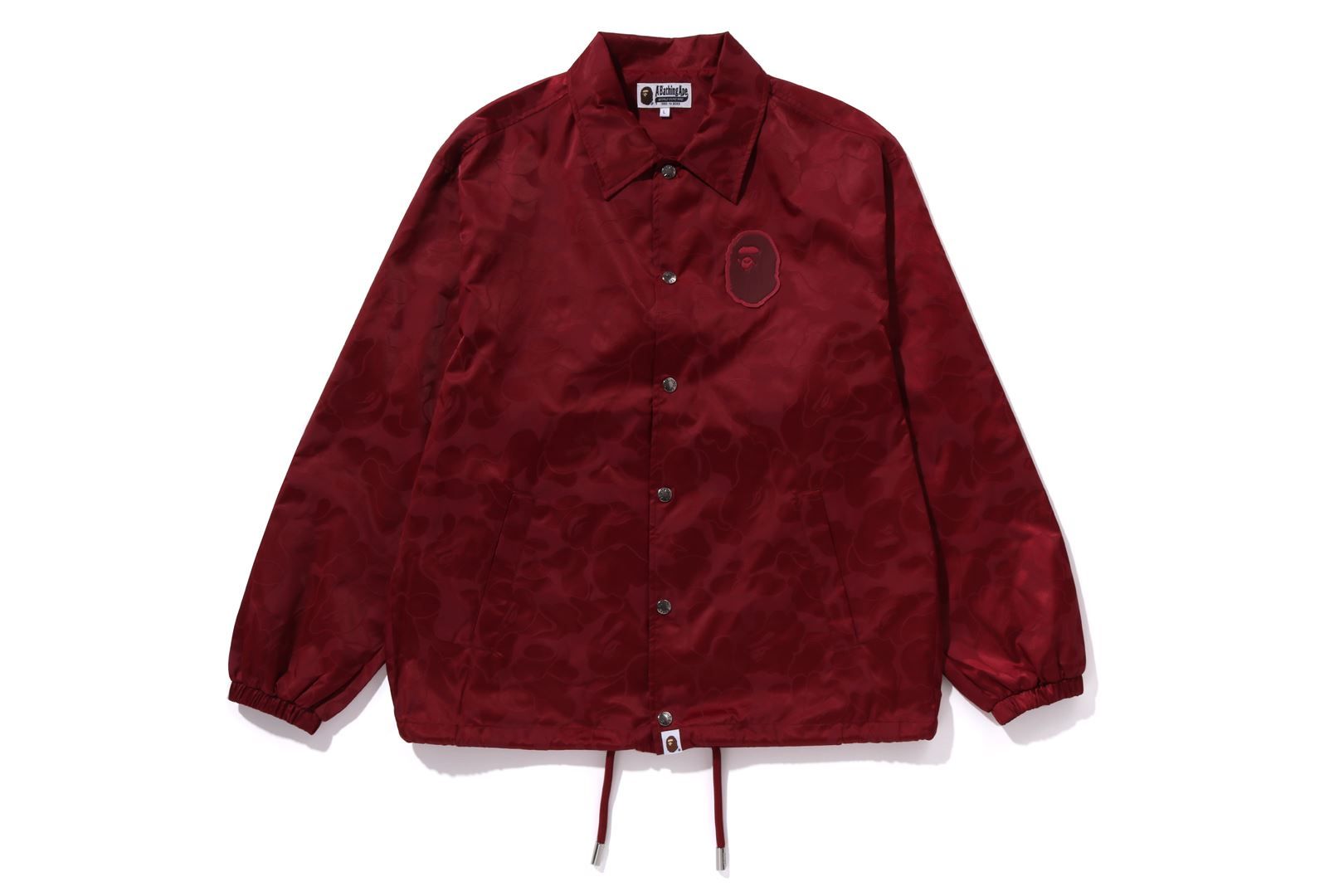 TONAL SOLID CAMO COACH JACKET sold by Bape