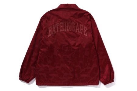 TONAL SOLID CAMO COACH JACKET sold by Bape