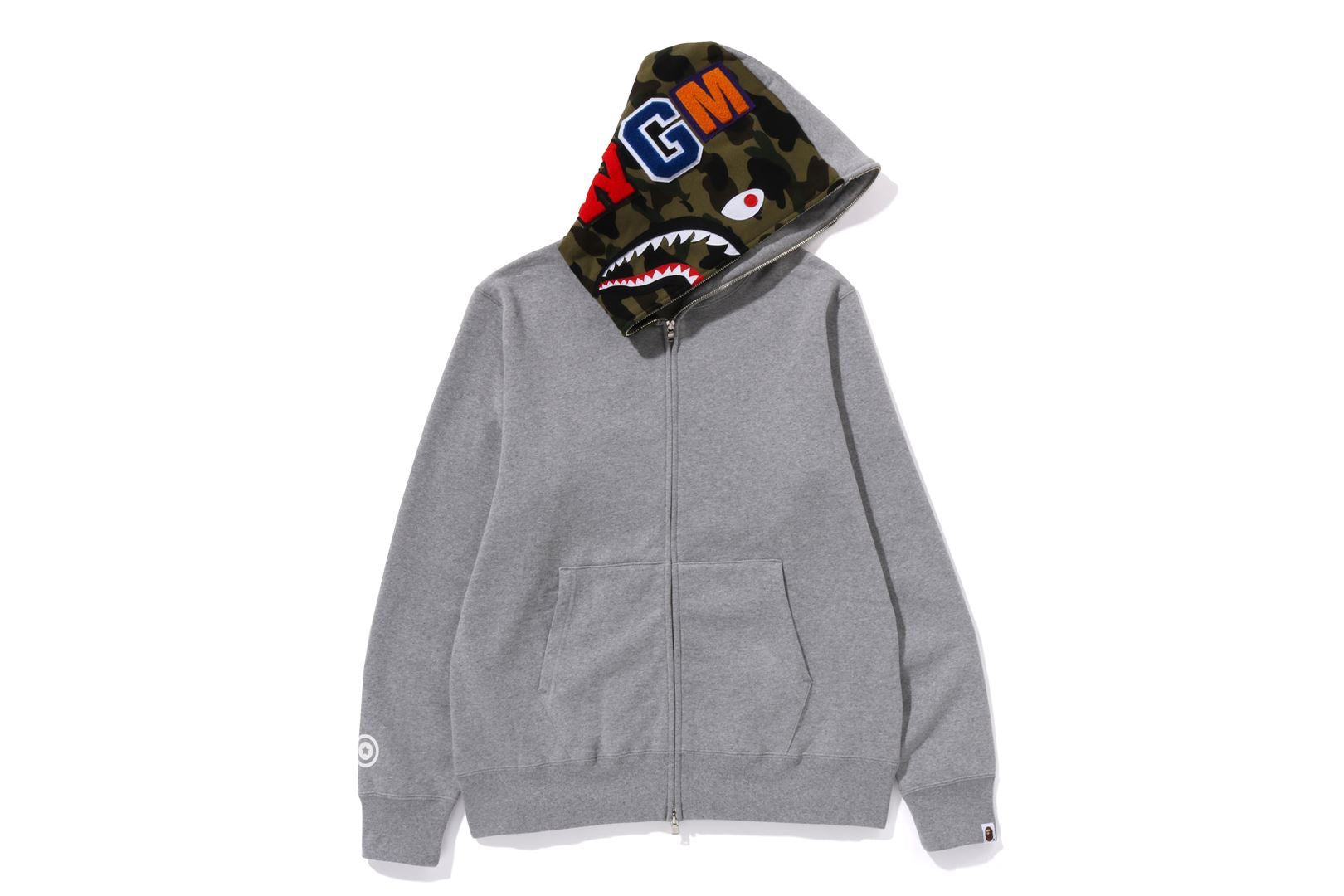 SHARK FULL ZIP HOODIE sold by Bape product image thumbnail 5