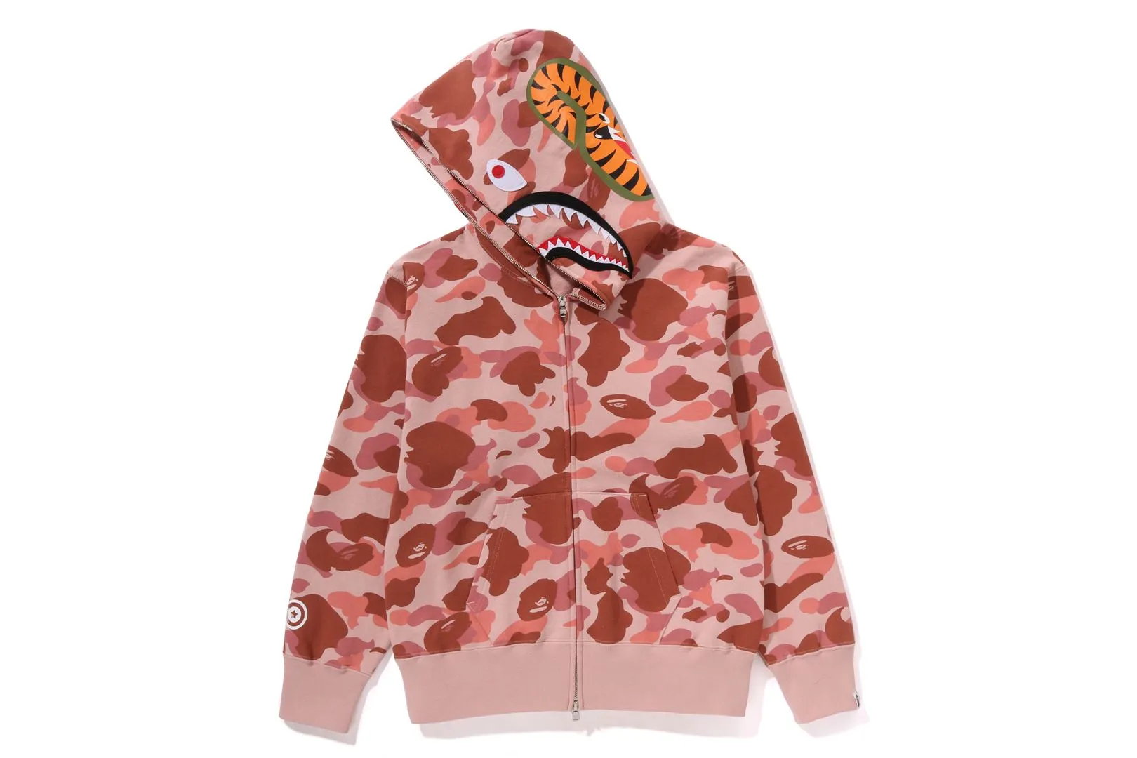1ST CAMO SHARK FULL ZIP HOODIE sold by Bape product image thumbnail 4