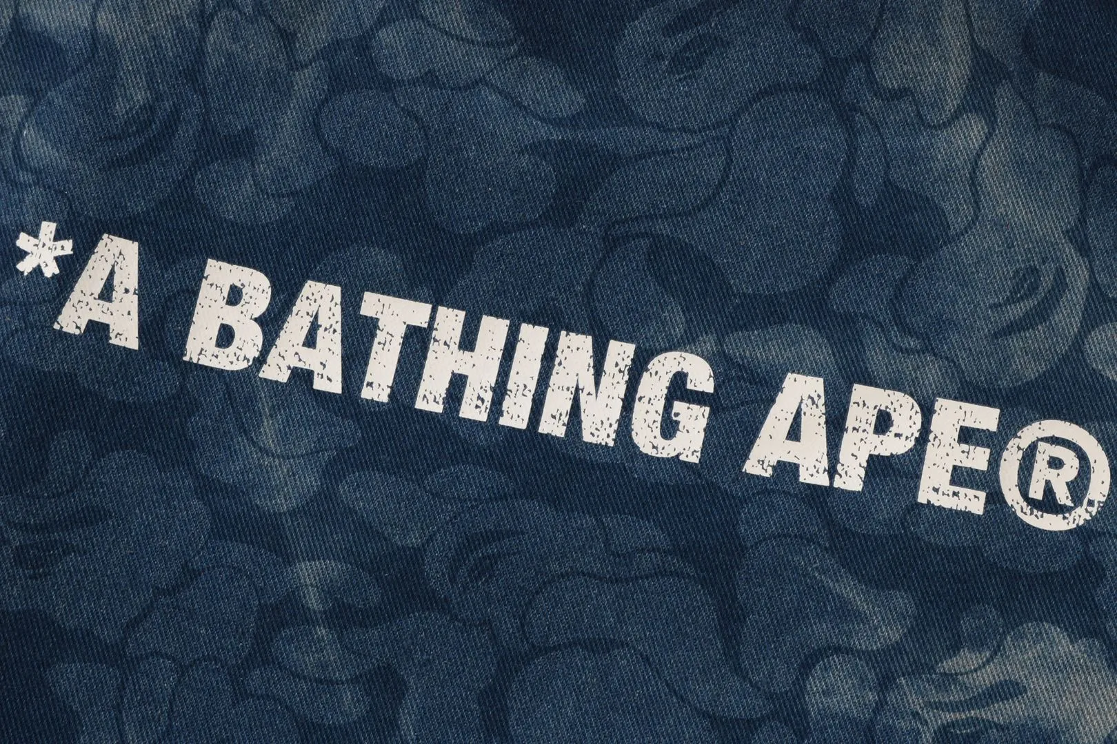 SOLID CAMO DENIM TOTE BAG sold by Bape product image thumbnail 4