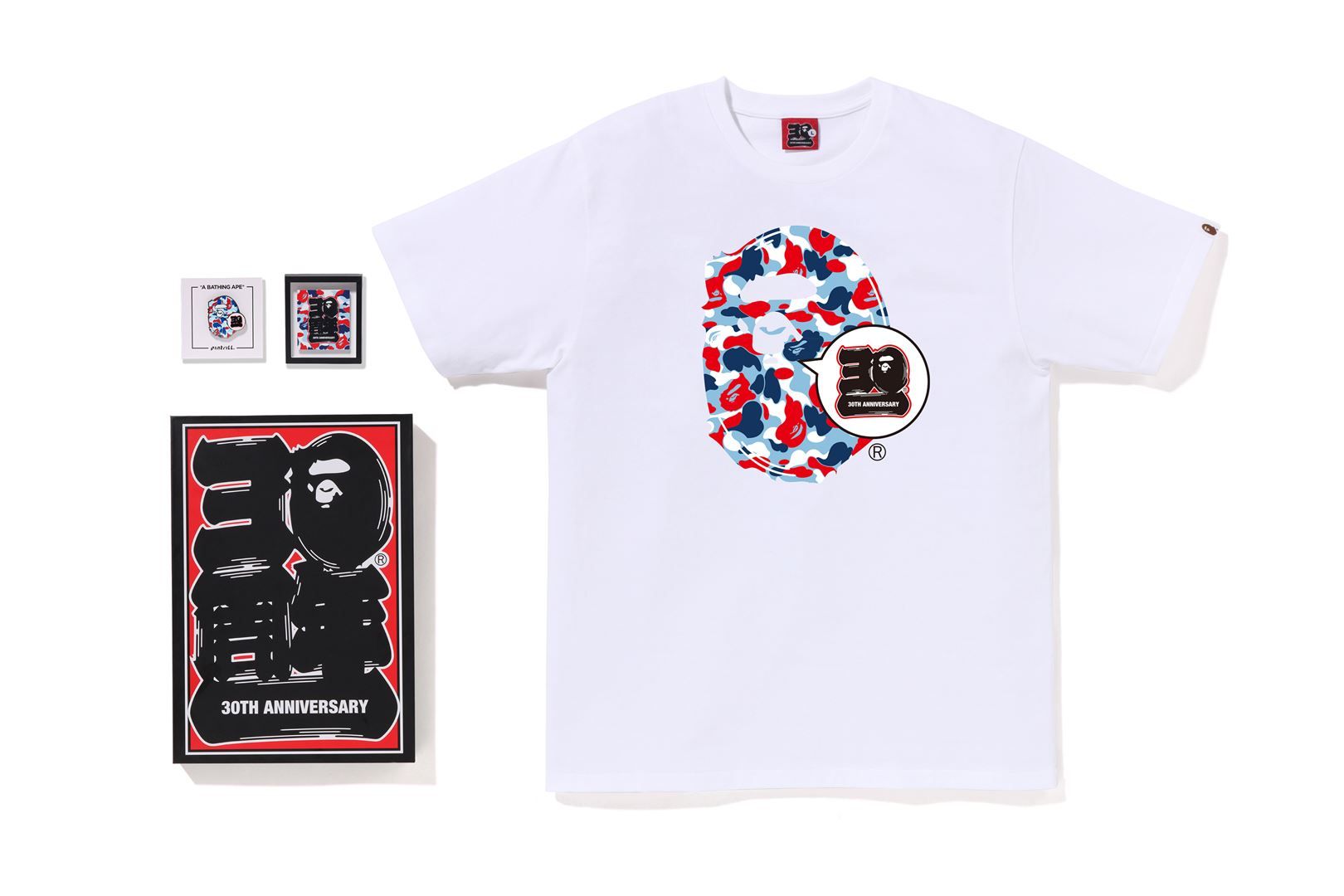 BAPE STORE PARIS BAPE 30TH ANNIV. APE HEAD TEE SET sold by Bape product image thumbnail 4