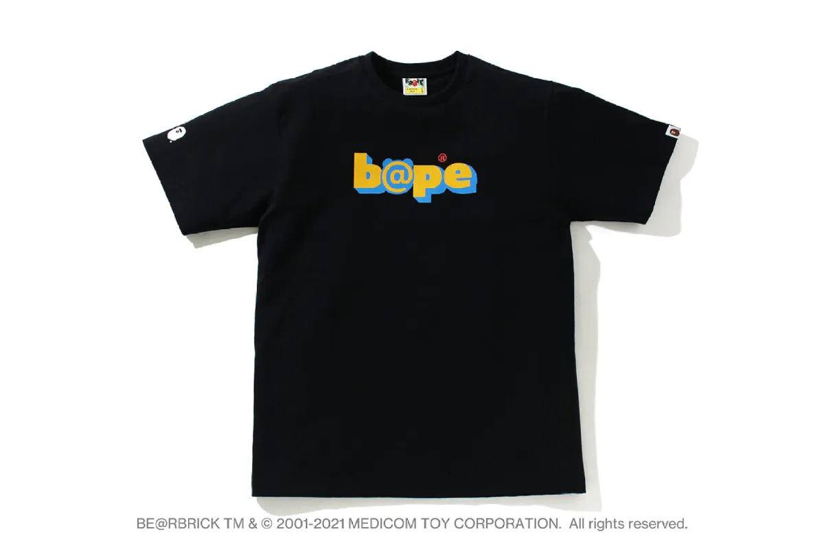【 BAPE X MEDICOM TOY 】MEDICOM TOY CAMO BE@R TEE made by Bape