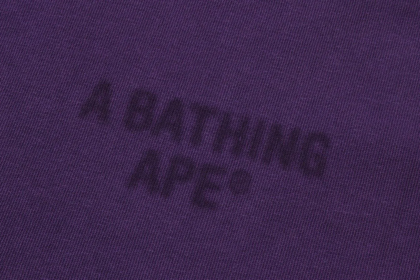 DAMAGED GARMENT DYED RELAXED FIT TEE sold by Bape product image thumbnail 3