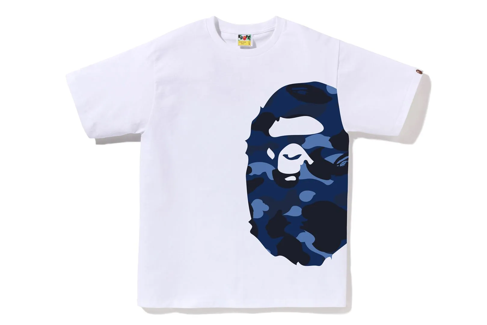COLOR CAMO SIDE BIG APE HEAD TEE sold by Bape product image thumbnail 3