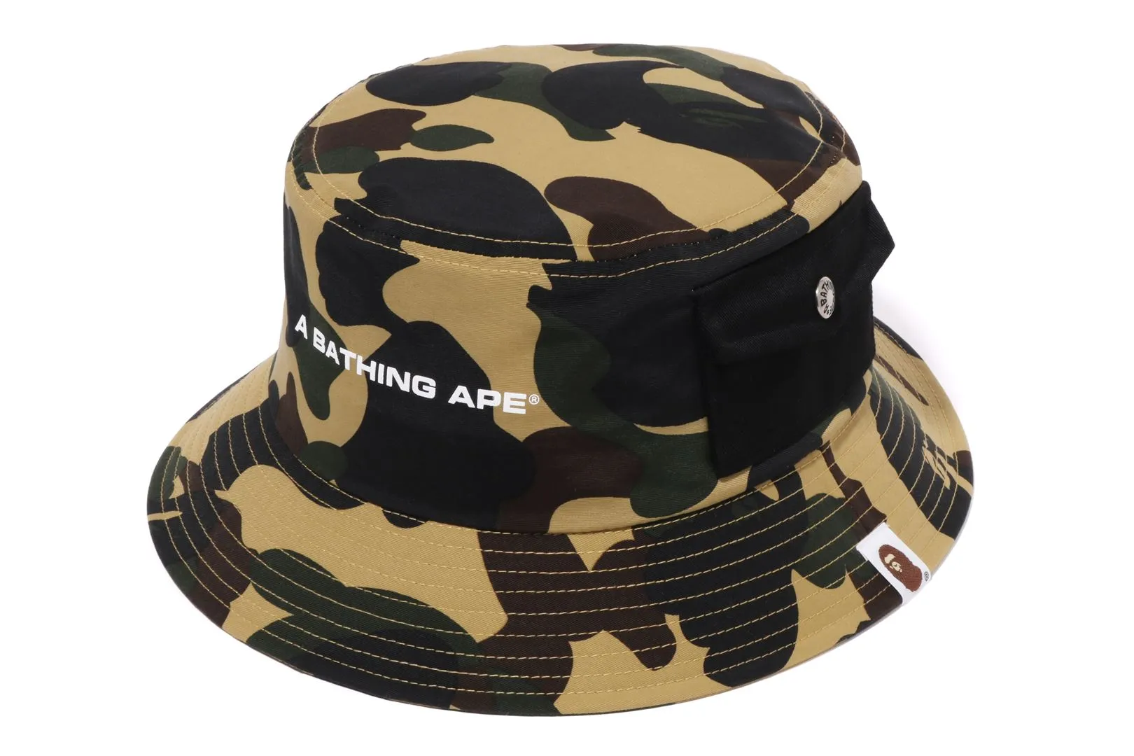 1ST CAMO POCKET BUCKET HAT sold by Bape