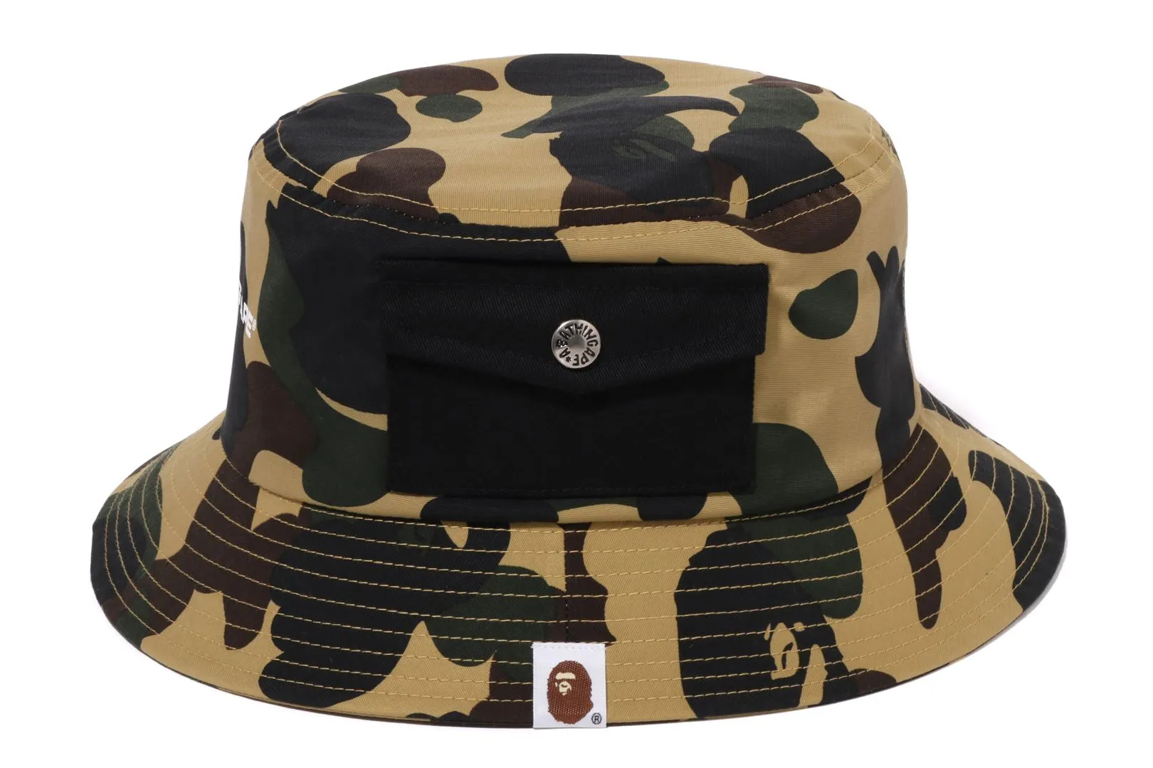 1ST CAMO POCKET BUCKET HAT sold by Bape product image thumbnail 3
