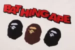 TRIPLE APE HEAD RELAXED FIT TEE sold by Bape