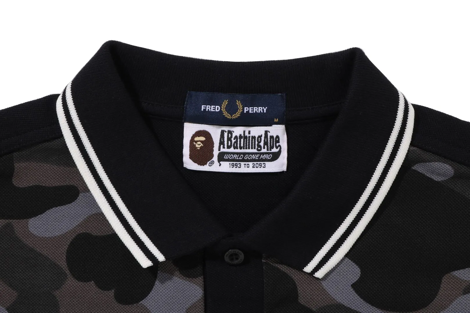 【 BAPE X FRED PERRY 】COLOR CAMO POLO sold by Bape product image thumbnail 5