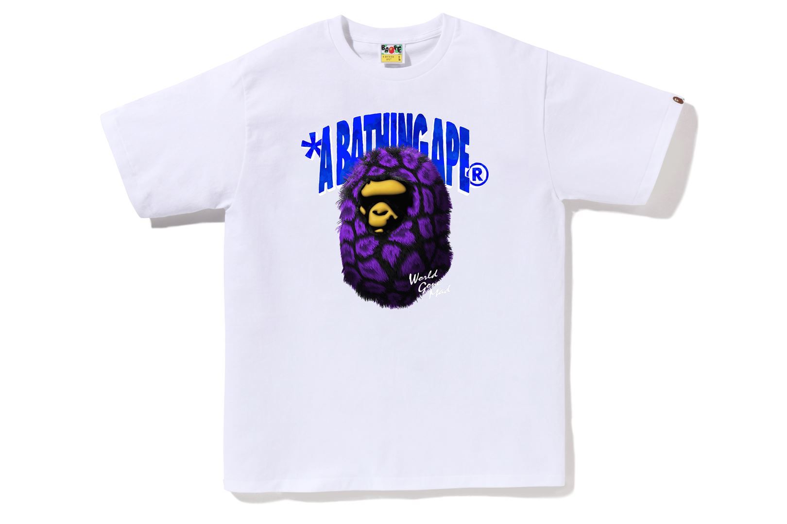 FUR APE HEAD TEE sold by Bape