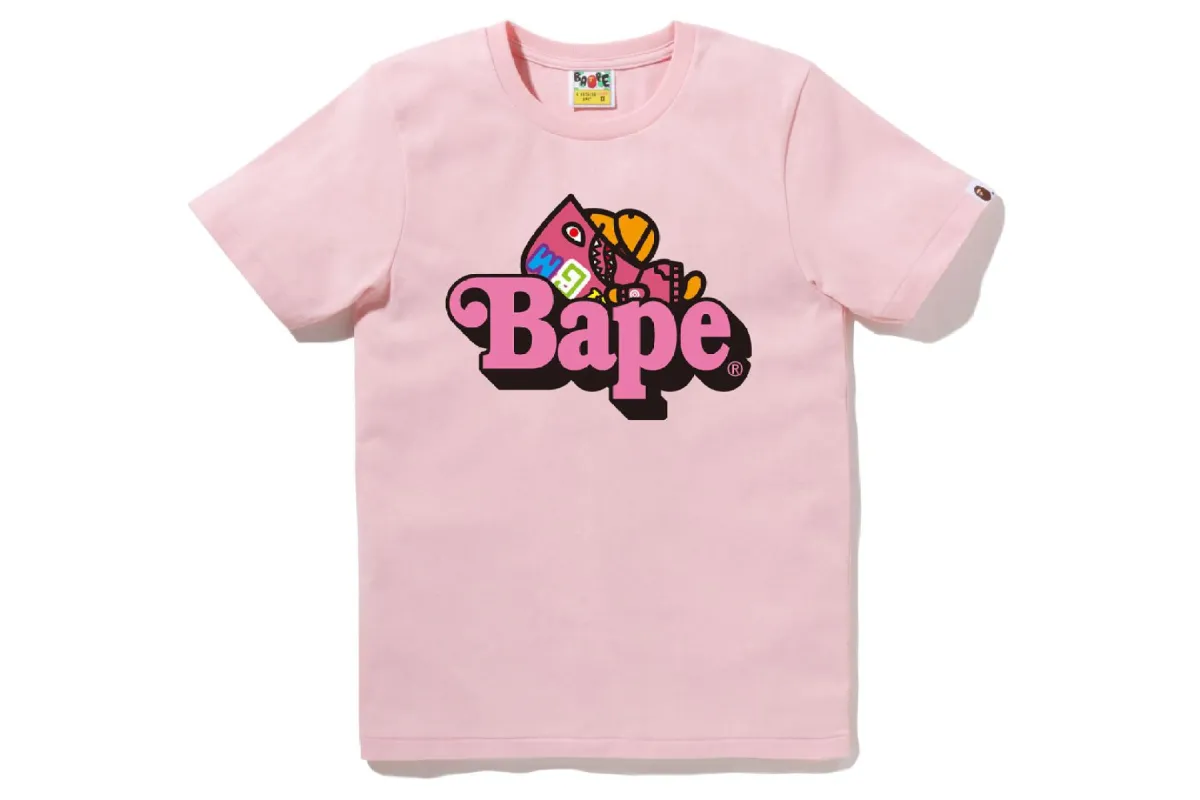 SHARK MILO ON BAPE TEE sold by Bape