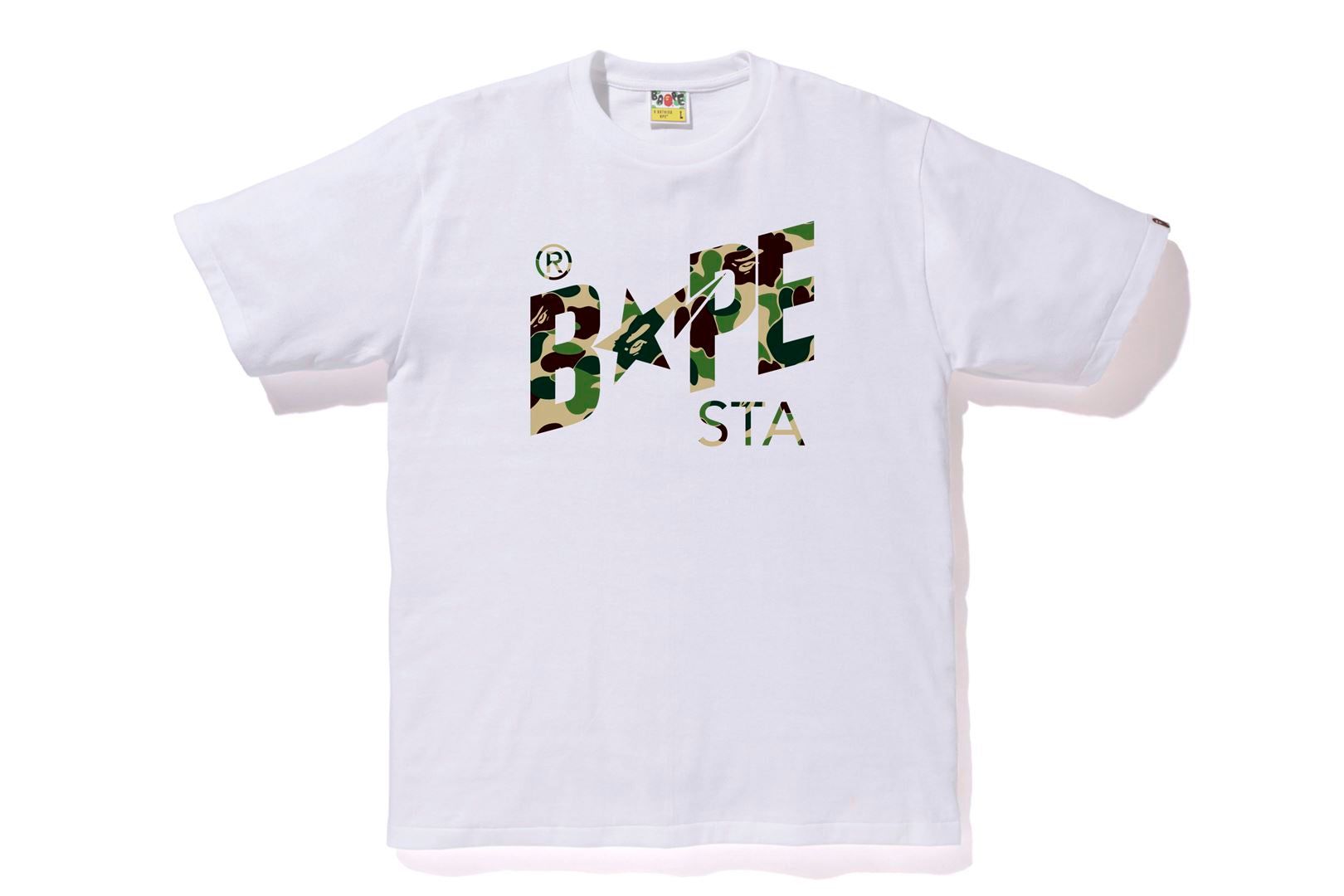 ABC CAMO BAPE STA LOGO TEE sold by Bape product image thumbnail 9