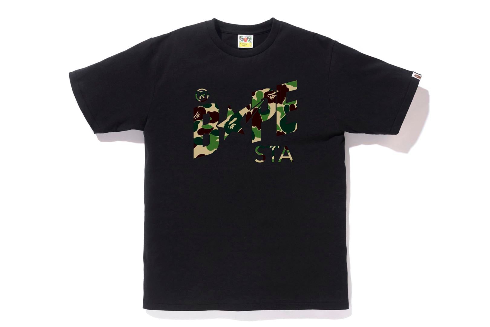 ABC CAMO BAPE STA LOGO TEE sold by Bape product image thumbnail 3