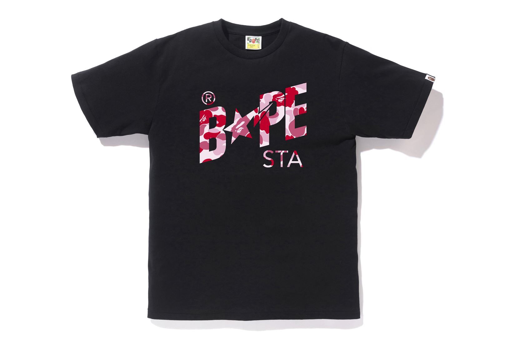 ABC CAMO BAPE STA LOGO TEE sold by Bape