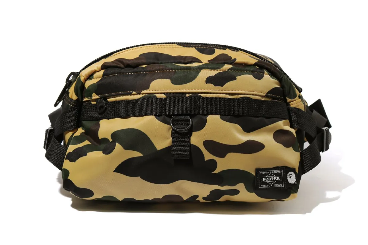 【 BAPE X PORTER 】1ST CAMO WAIST BAG sold by Bape