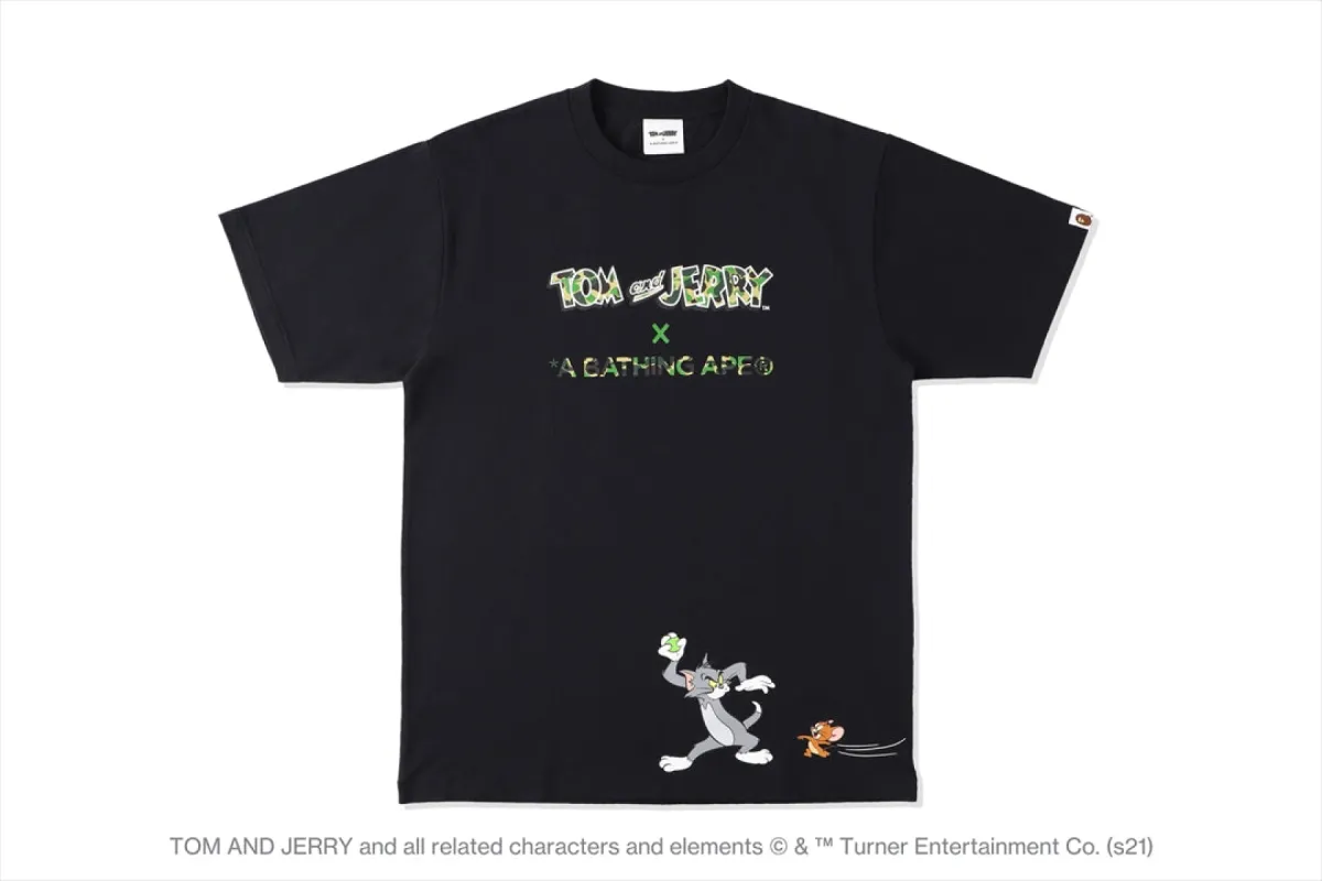 【 BAPE X TOM AND JERRY 】TEE sold by Bape