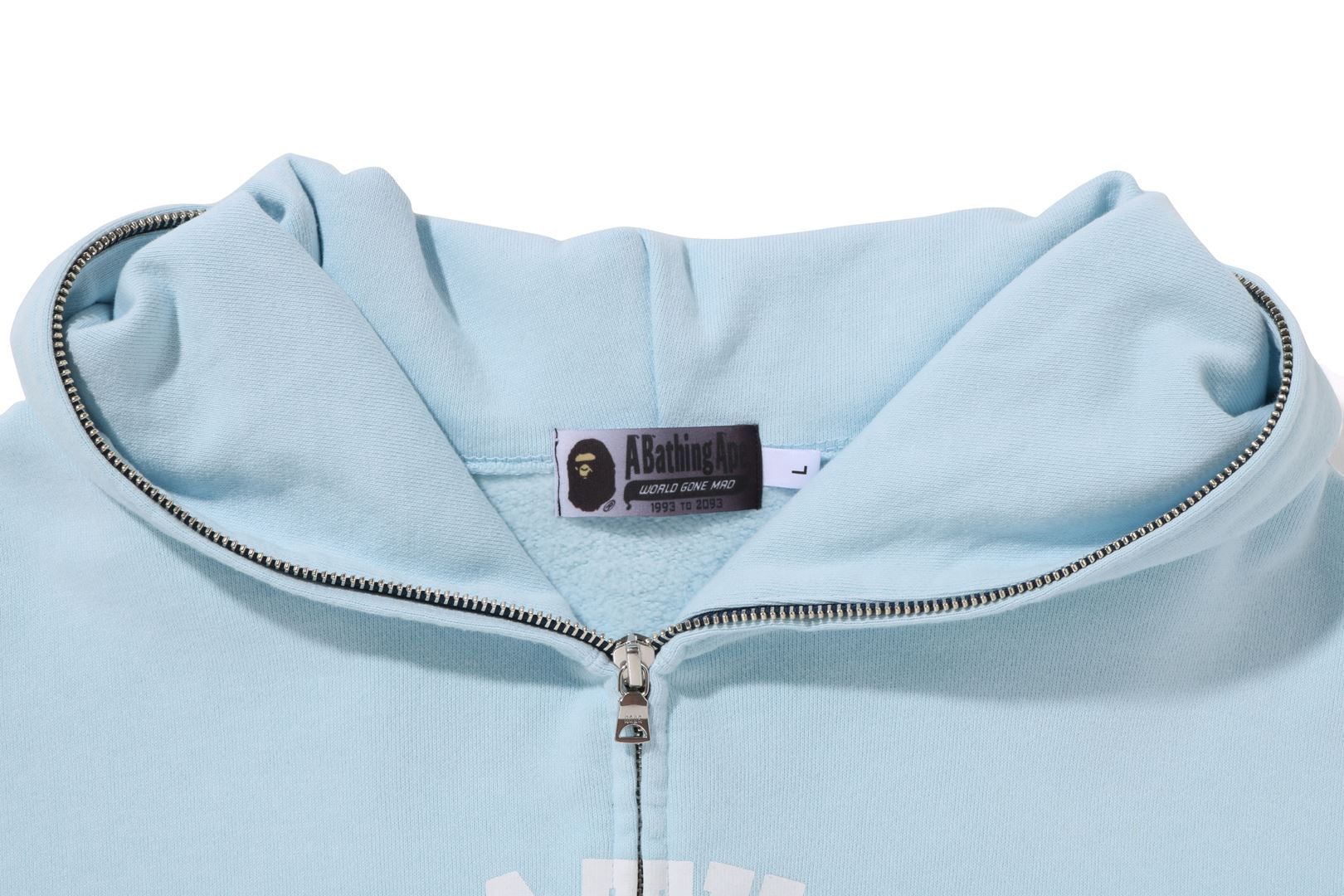 COLLEGE GRADATION RELAXED FIT FULL ZIP HOODIE sold by Bape product image thumbnail 4