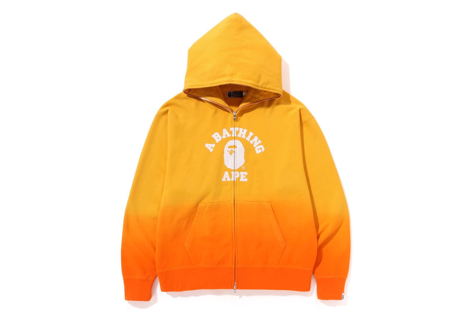 COLLEGE GRADATION RELAXED FIT FULL ZIP HOODIE sold by Bape product image thumbnail 5