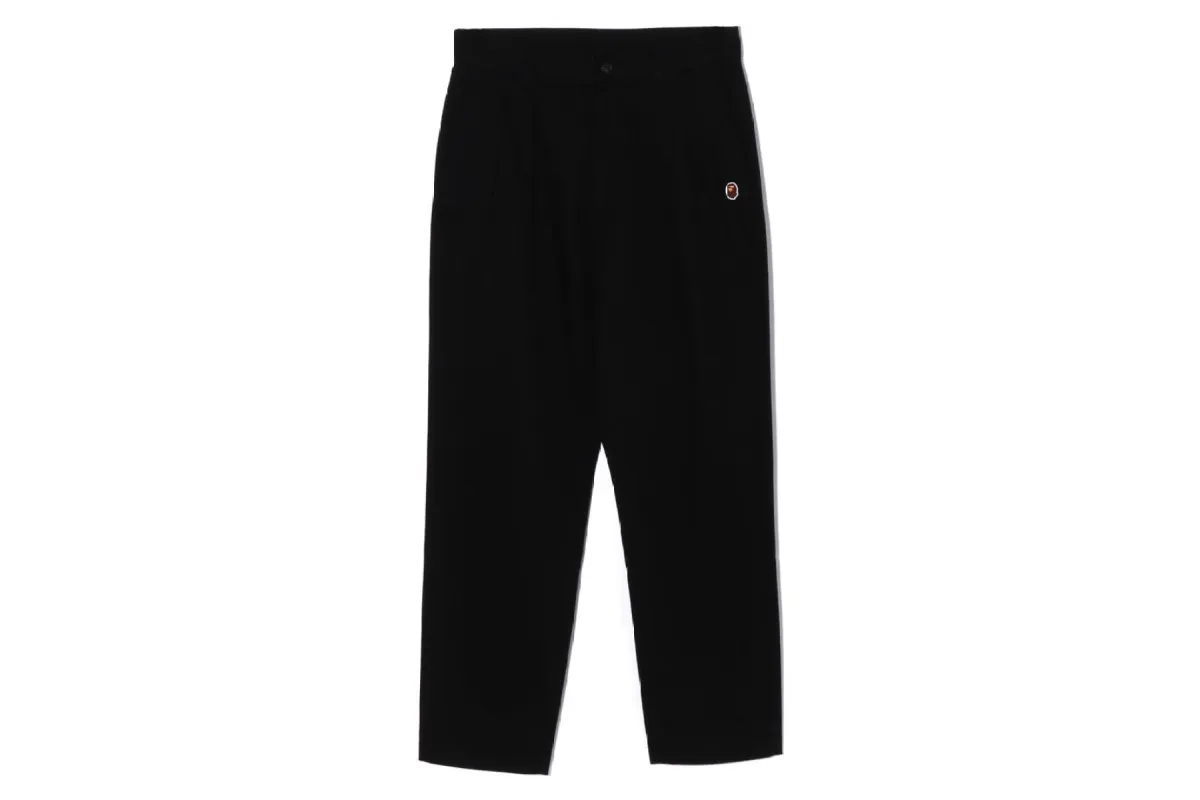 APE HEAD ONE POINT 2TUCK CHINO PANTS sold by Bape