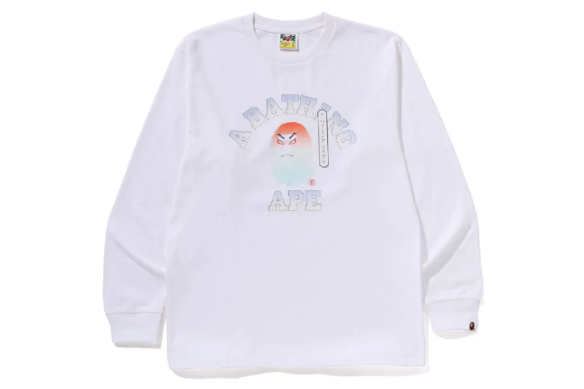 KABUKI HEAD LS TEE sold by Bape