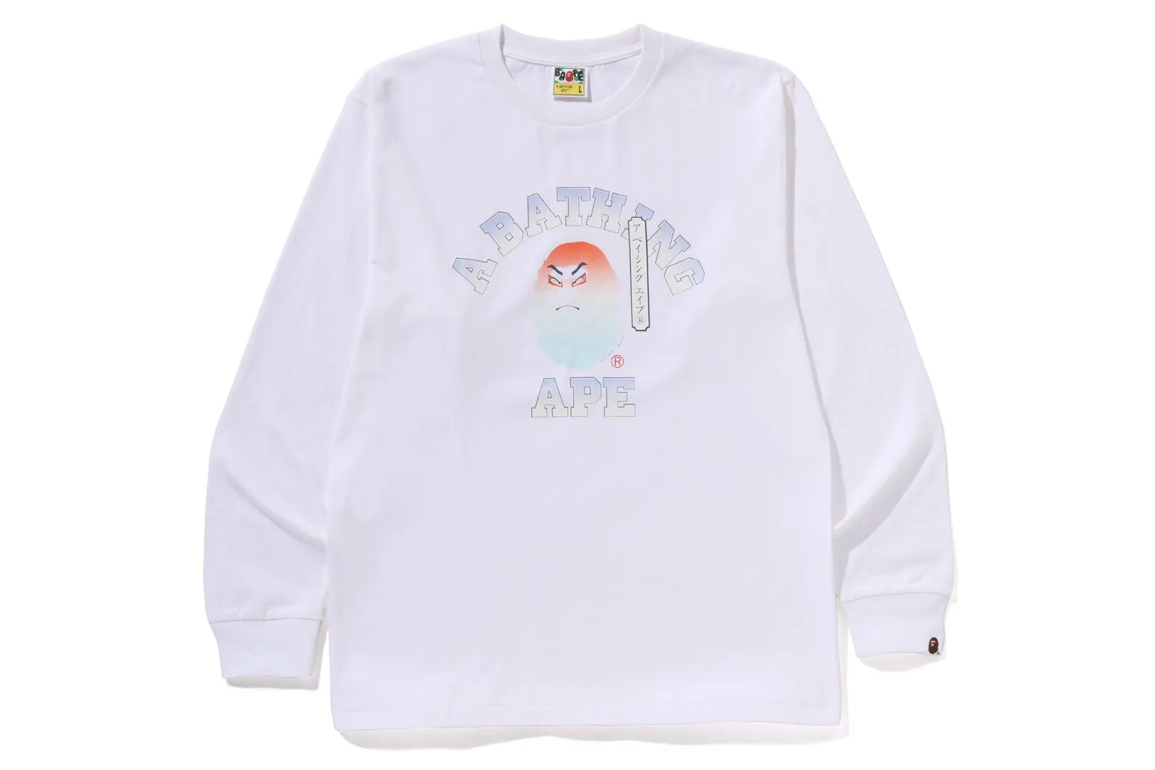 KABUKI HEAD LS TEE sold by Bape