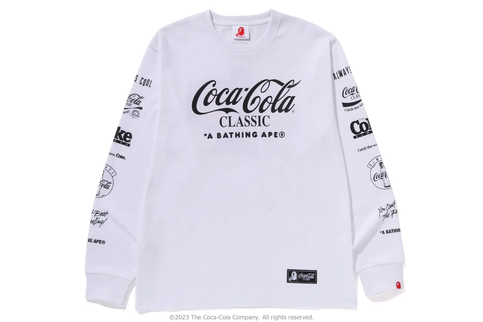 【 BAPE X Coca-Cola 】MILO L/S TEE sold by Bape