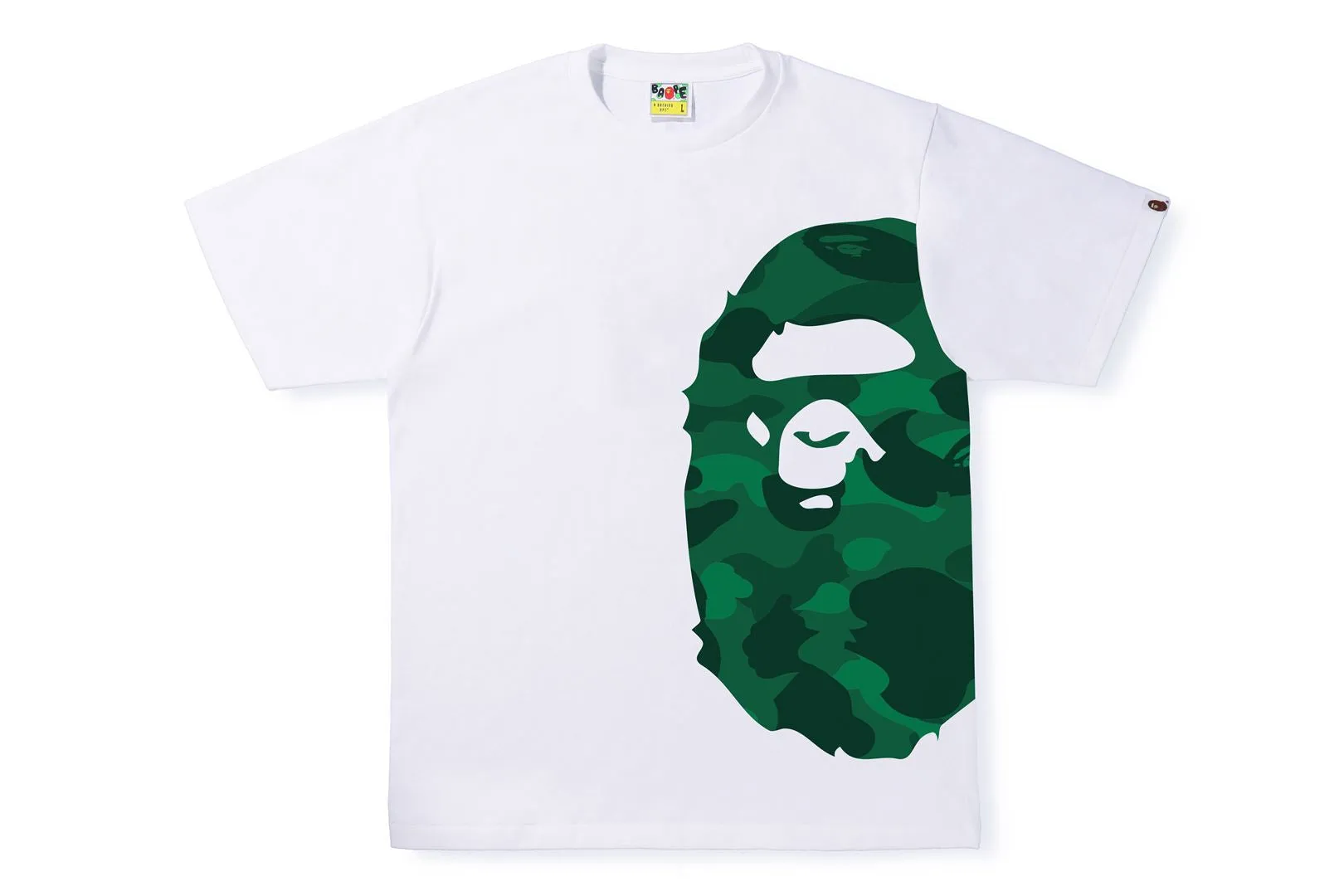 COLOR CAMO SIDE BIG APE HEAD TEE sold by Bape product image thumbnail 5
