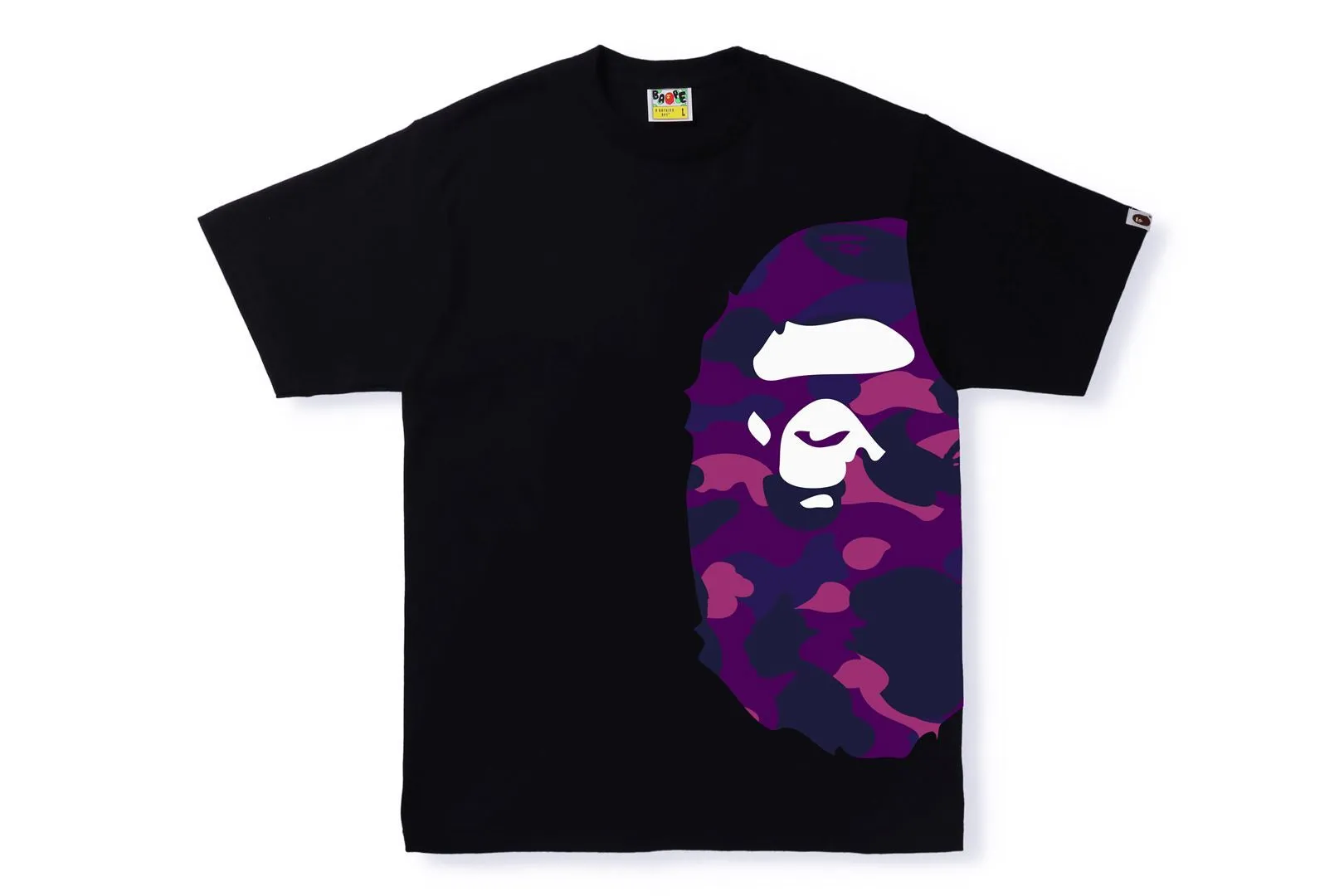 COLOR CAMO SIDE BIG APE HEAD TEE sold by Bape product image thumbnail 3