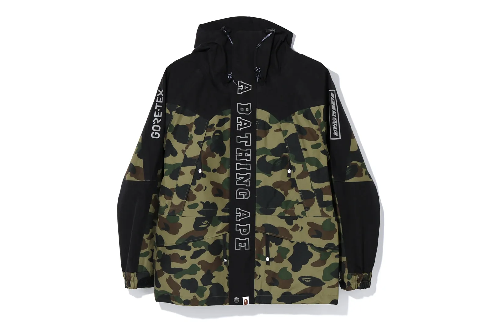 GORE-TEX 1ST CAMO SNOWBOARD JACKET sold by Bape