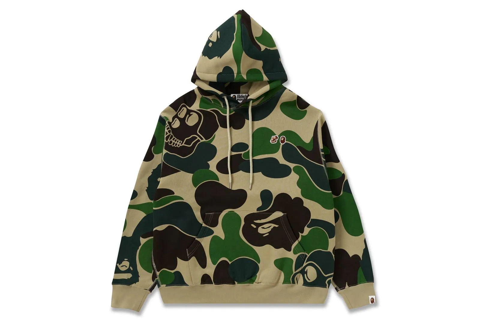 【 BAPE X BAYC 】CAMO PULLOVER HOODIE sold by Bape