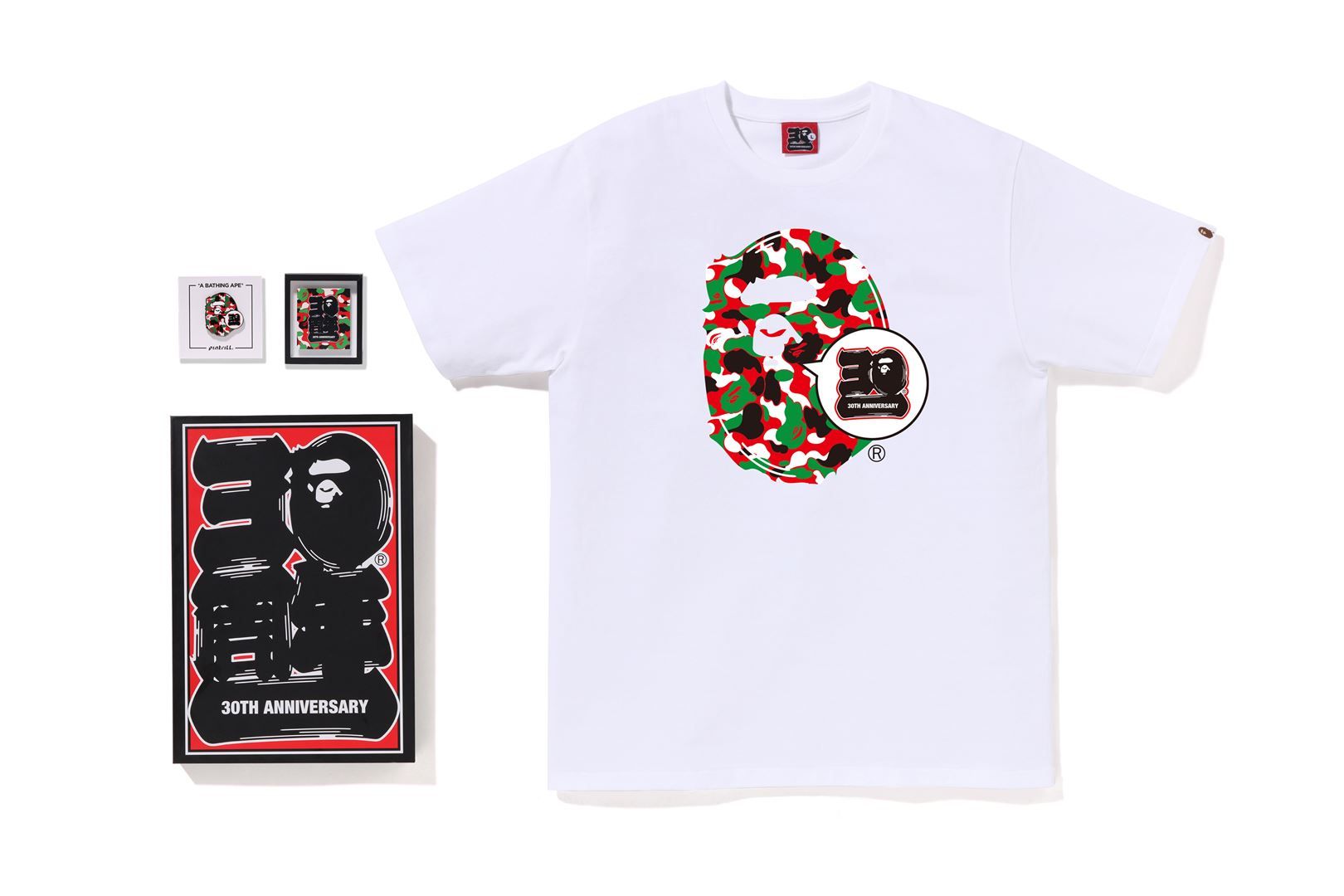 BAPE STORE DUBAI BAPE 30TH ANNIV. APE HEAD TEE SET sold by Bape product image thumbnail 4