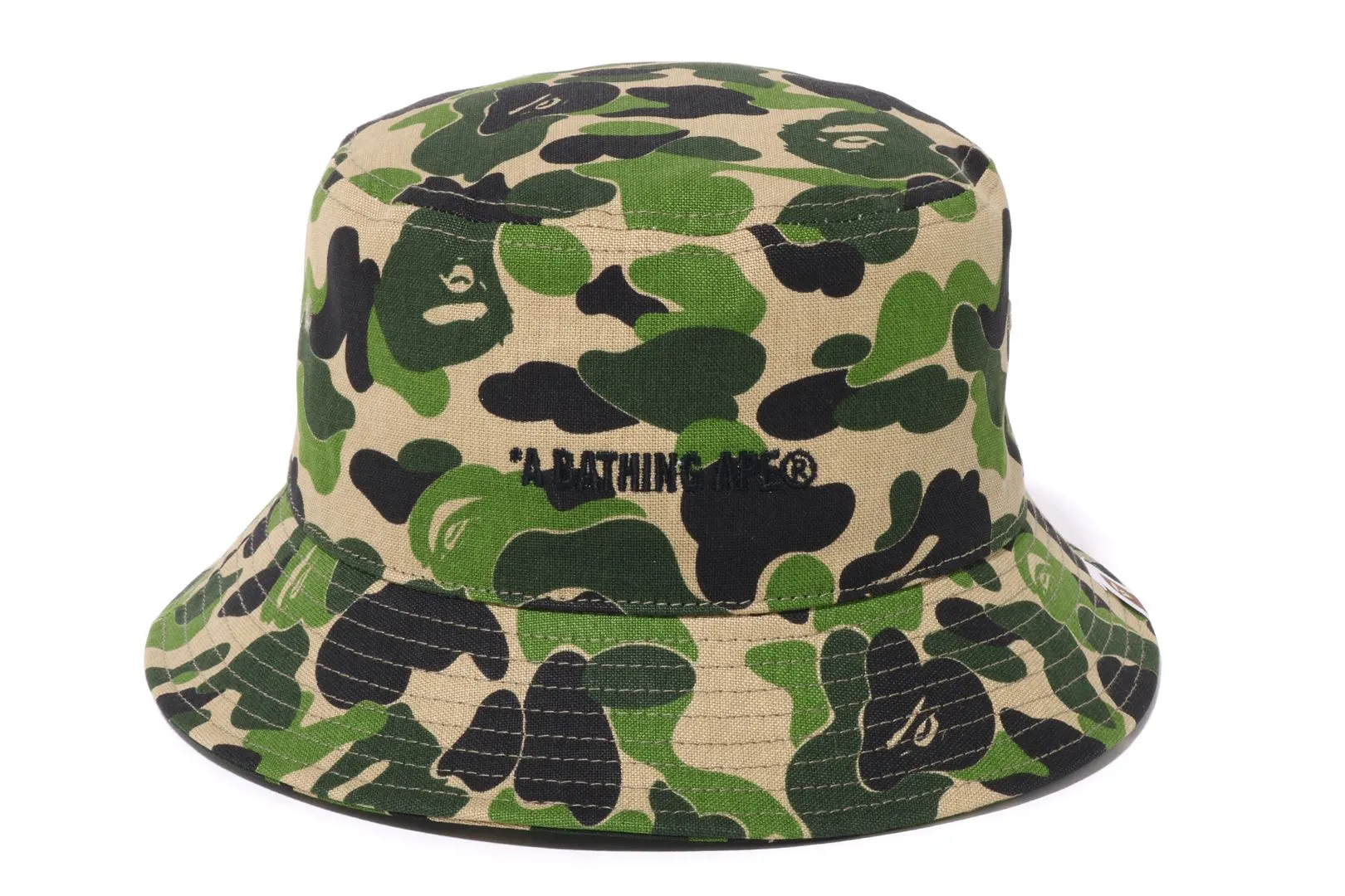 ABC CAMO LOGO BUCKET HAT sold by Bape