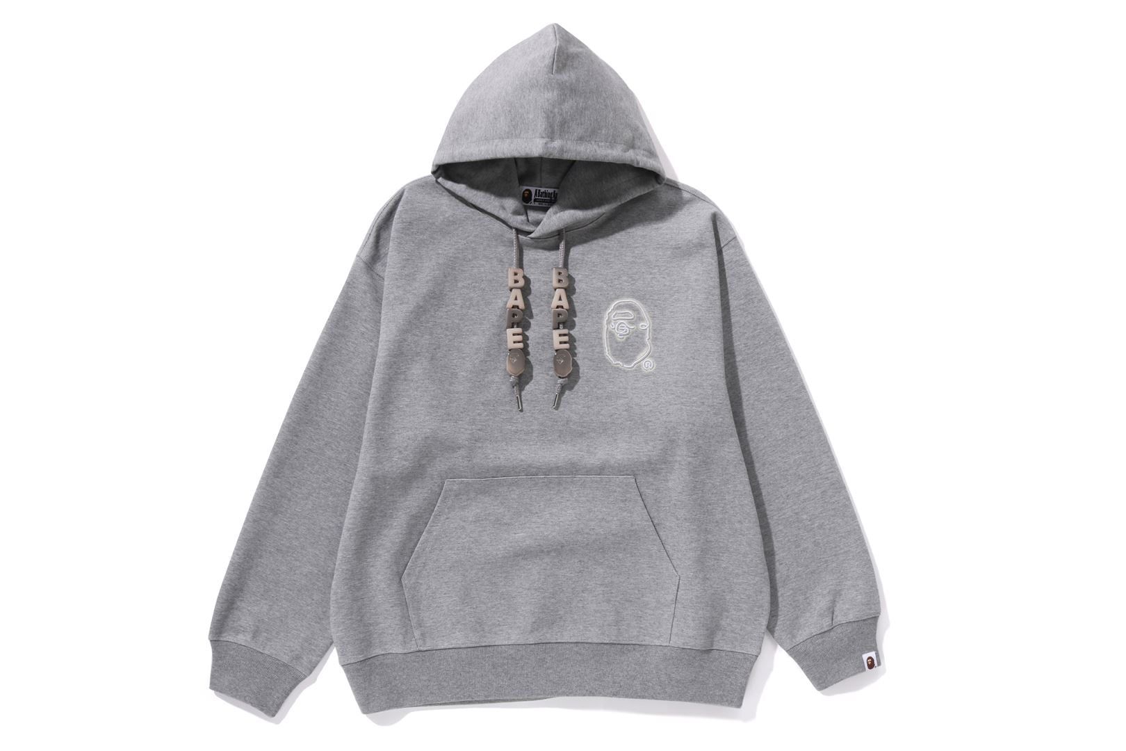 3D LETTER PULLOVER HOODIE sold by Bape