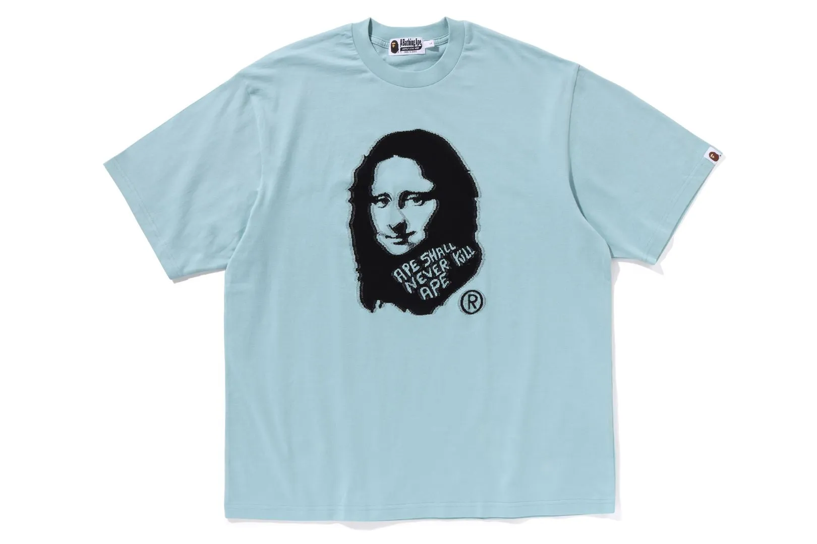 ART PRINT JACQUARD RELAXED FIT TEE sold by Bape product image thumbnail 5