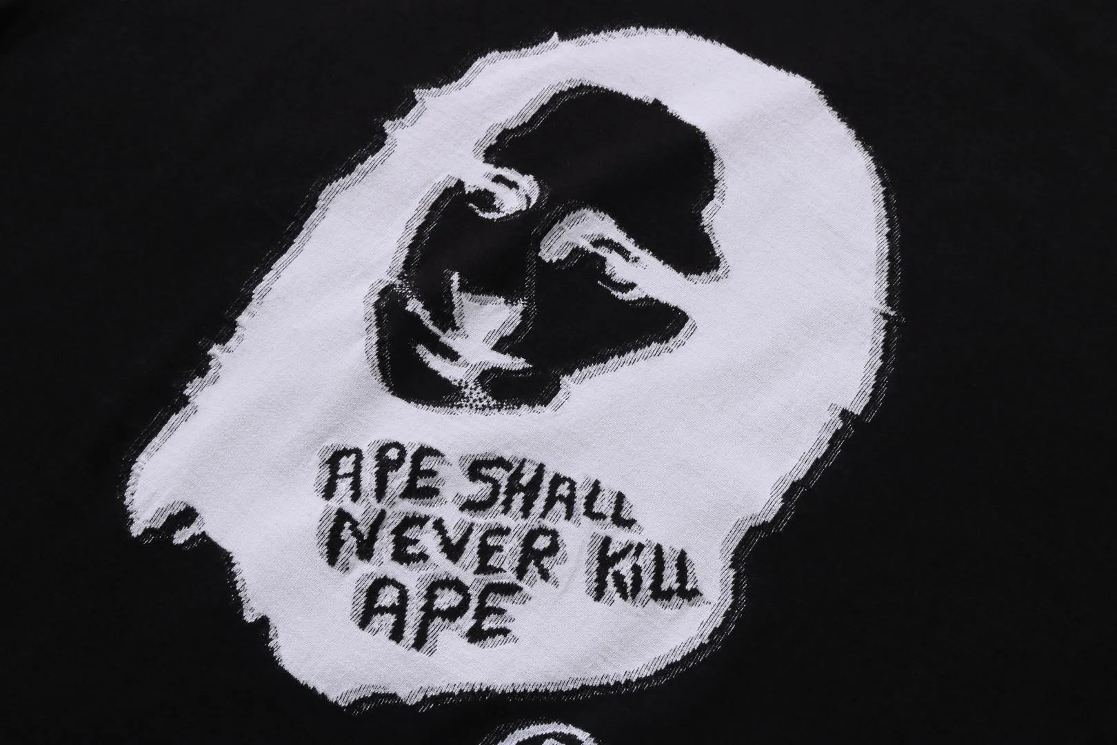 ART PRINT JACQUARD RELAXED FIT TEE sold by Bape product image thumbnail 2