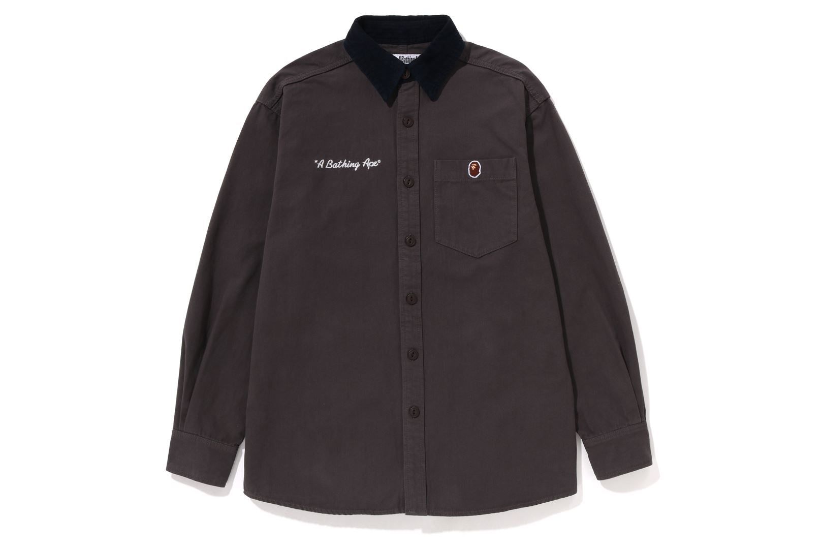 A BATHING APE WORK SHIRT sold by Bape