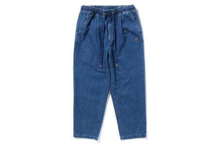 ONE POINT DENIM CHEF PANTS sold by Bape