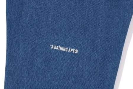ONE POINT DENIM CHEF PANTS sold by Bape