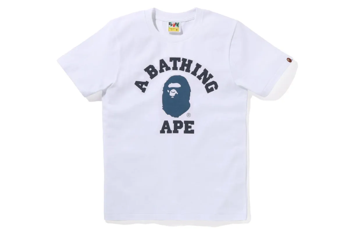 DENIM COLLEGE TEE sold by Bape