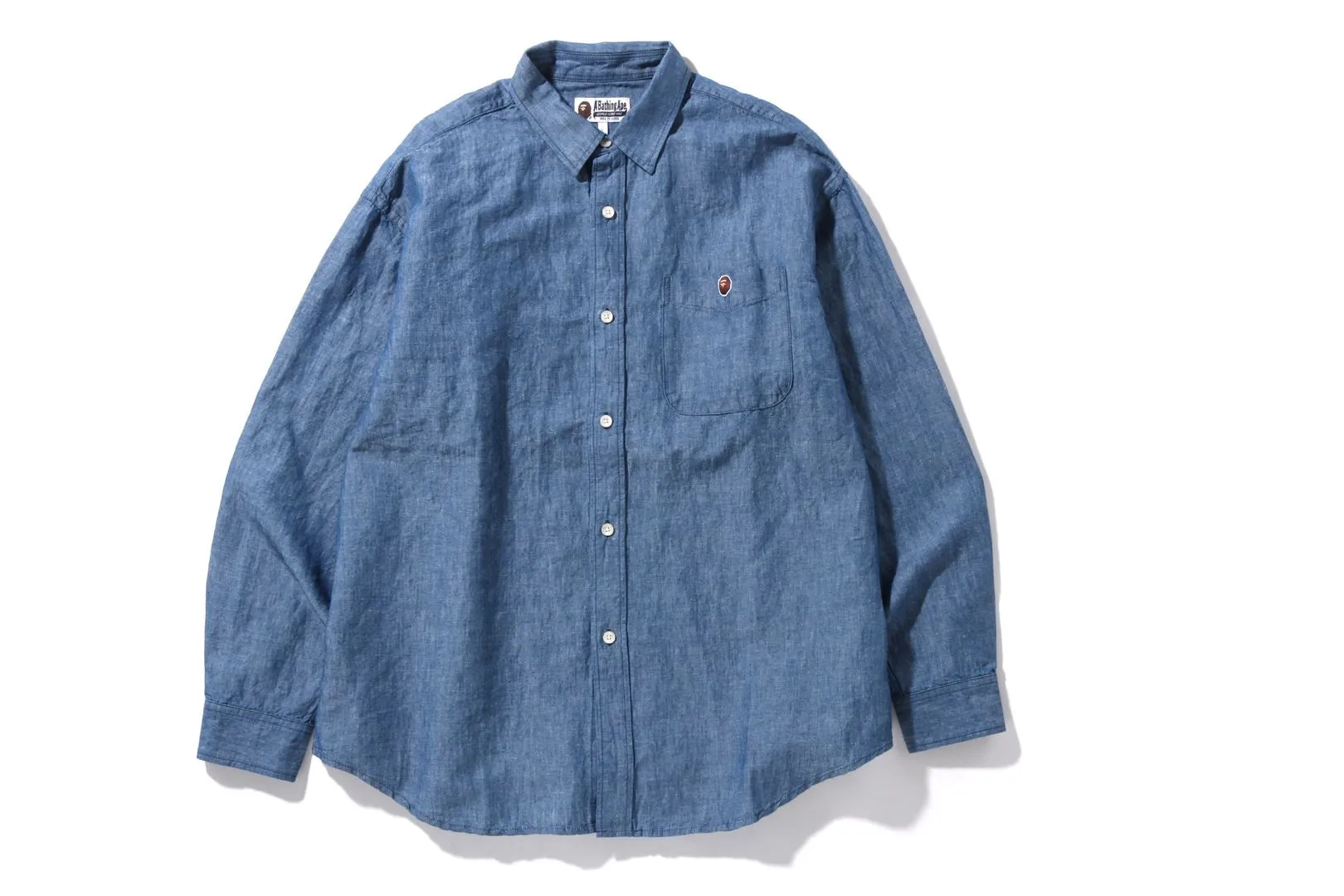 CHAMBRAY LOOSE FIT SHIRT sold by Bape