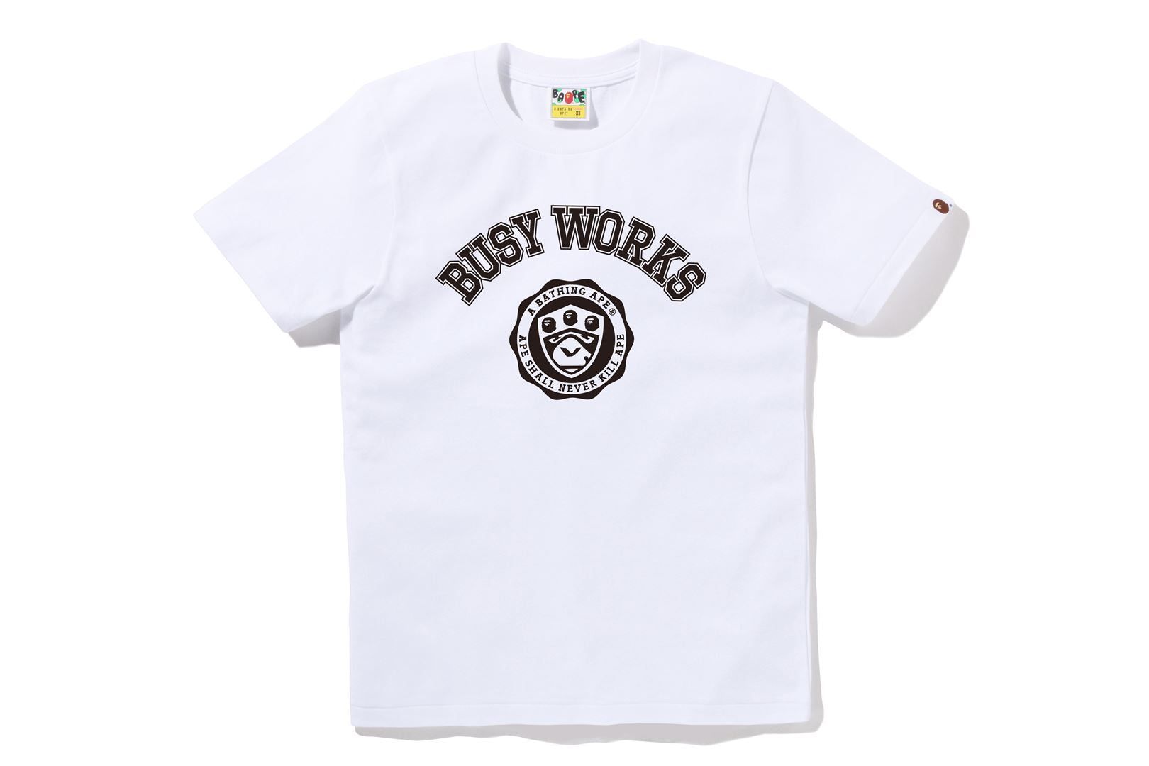 BAPE BUSY WORKS TEE sold by Bape